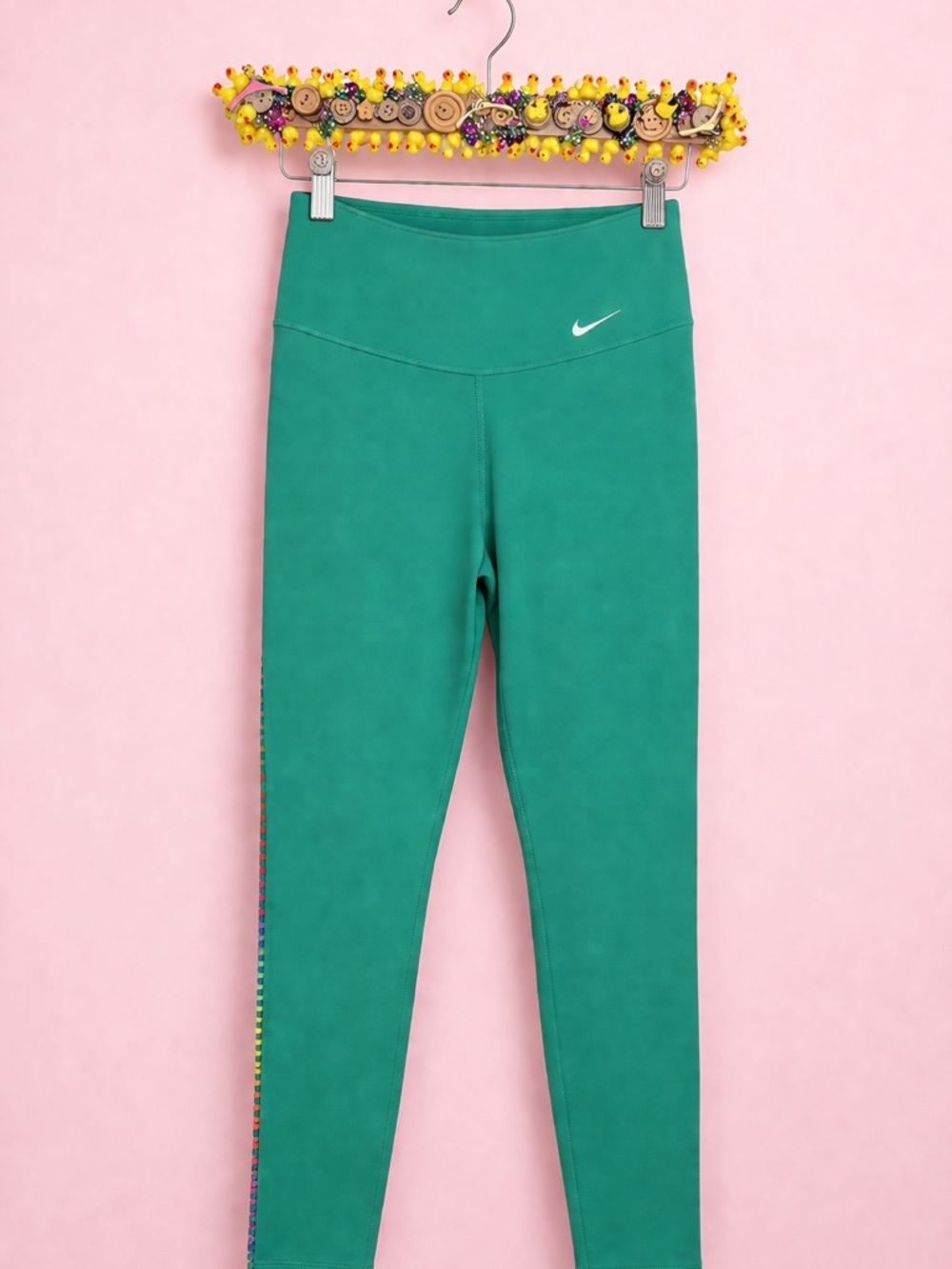 Nike Teal Girls' Athletic Leggings